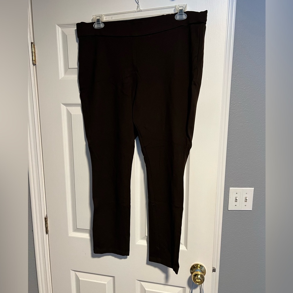 NYDJ Dark Brown Pants. Size 18.
